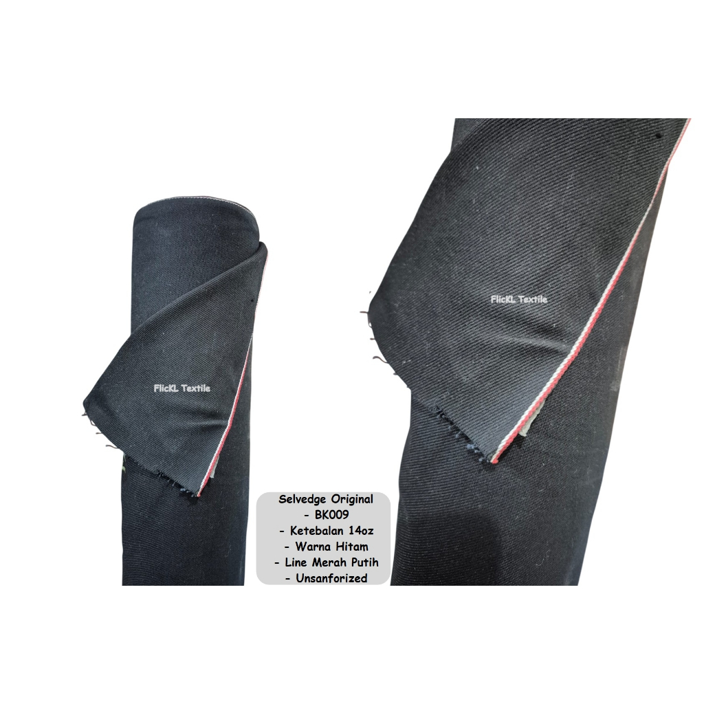 Kain Selvedge Bahan Jeans Selvedge Denim Selvedge Original