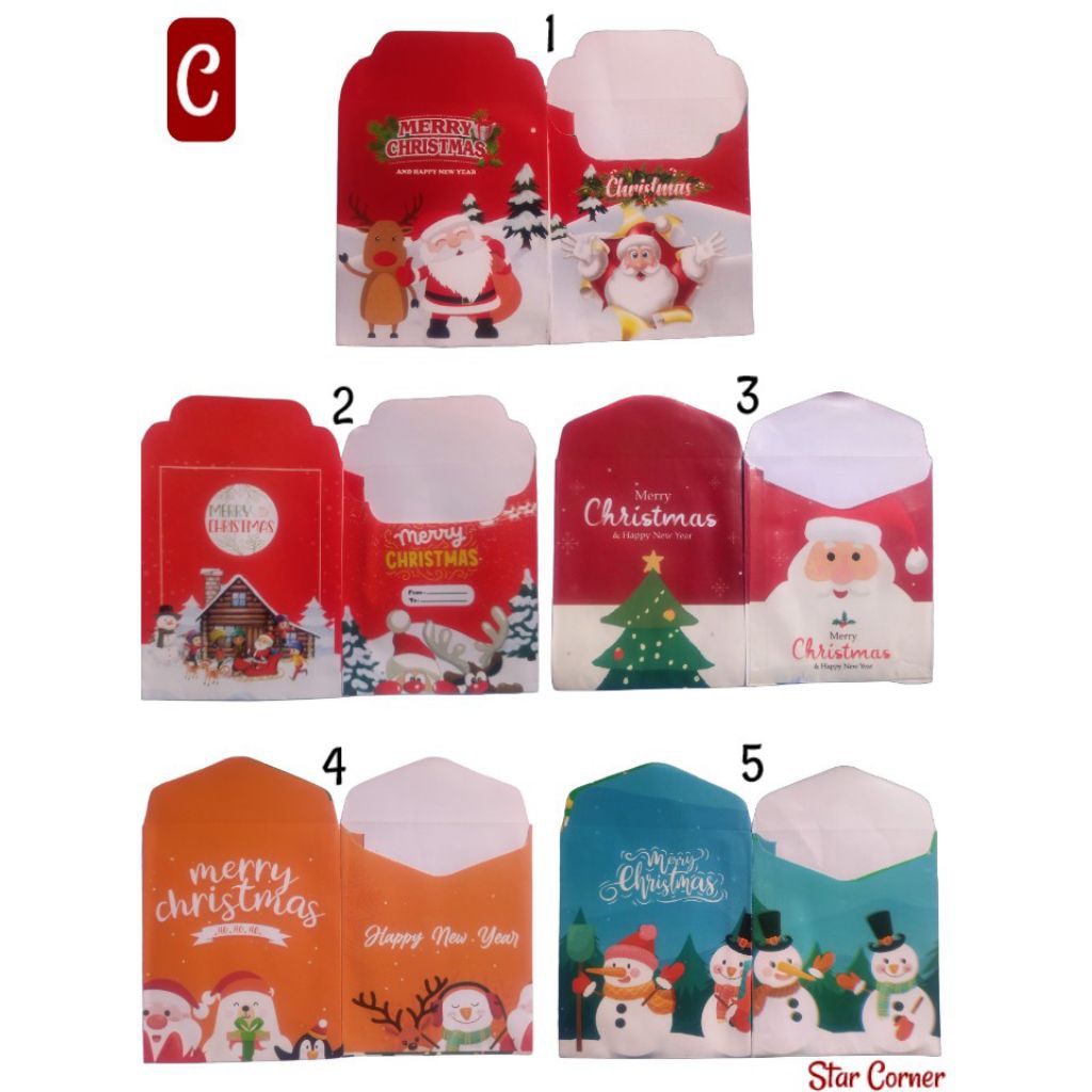 Amplop / Angpao Natal C