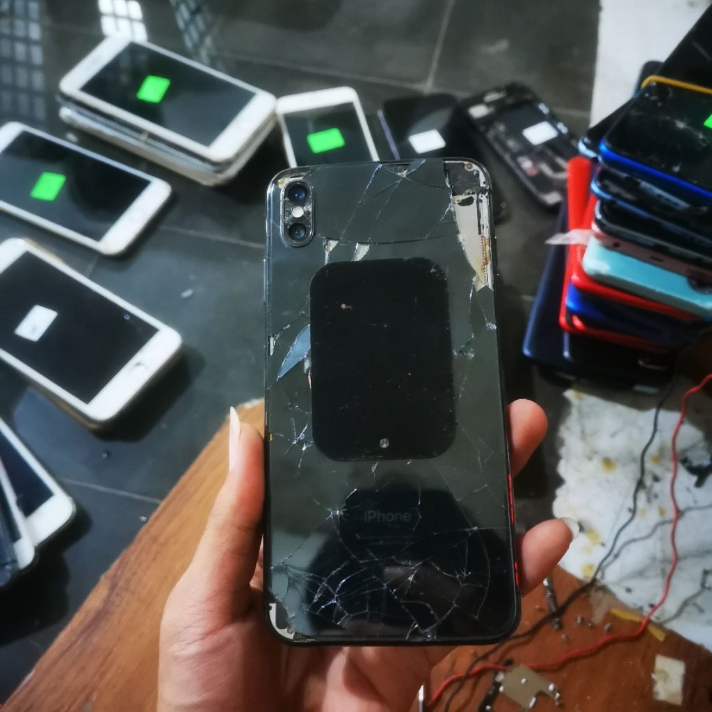 mesin iphone xs max hidup passcode