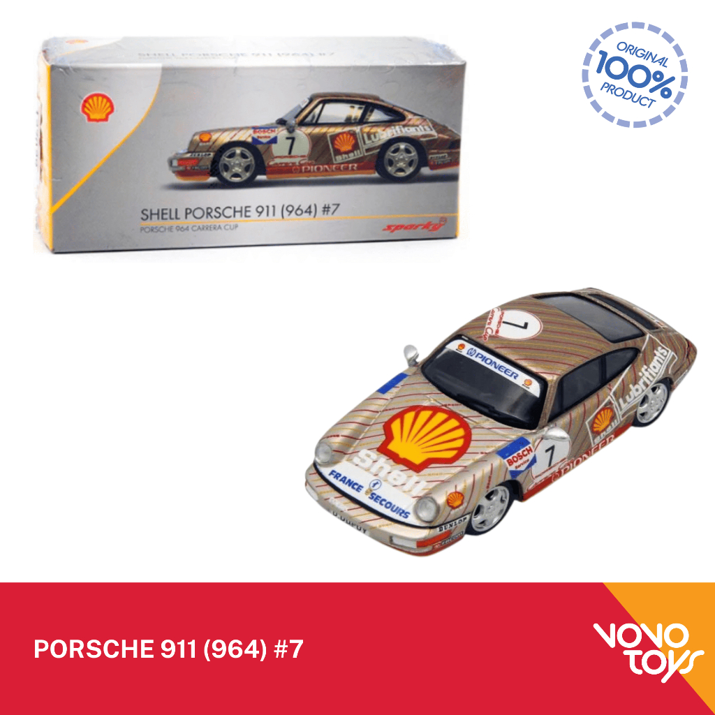 Tiny X Sparky X Shell Porsche 911 (964) #7