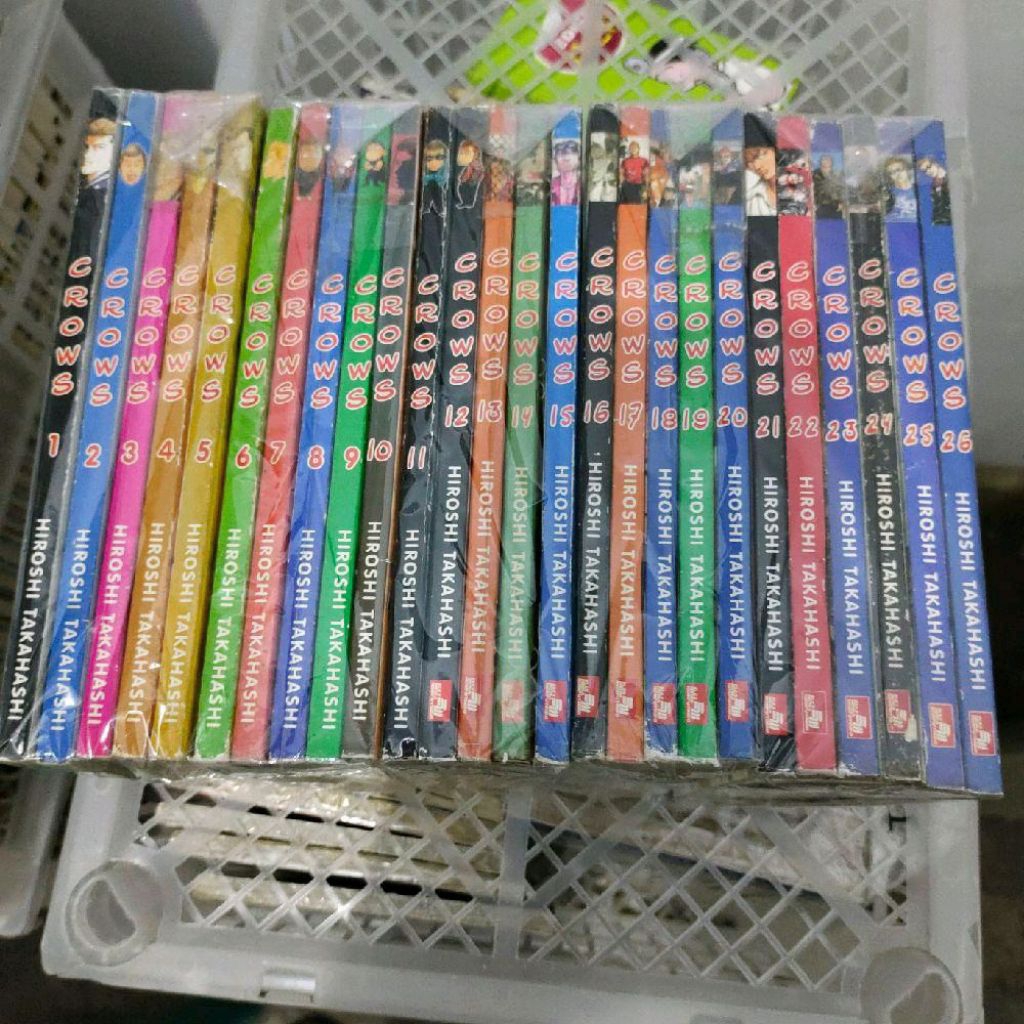 Komik Crows 1-26 tamat, TS