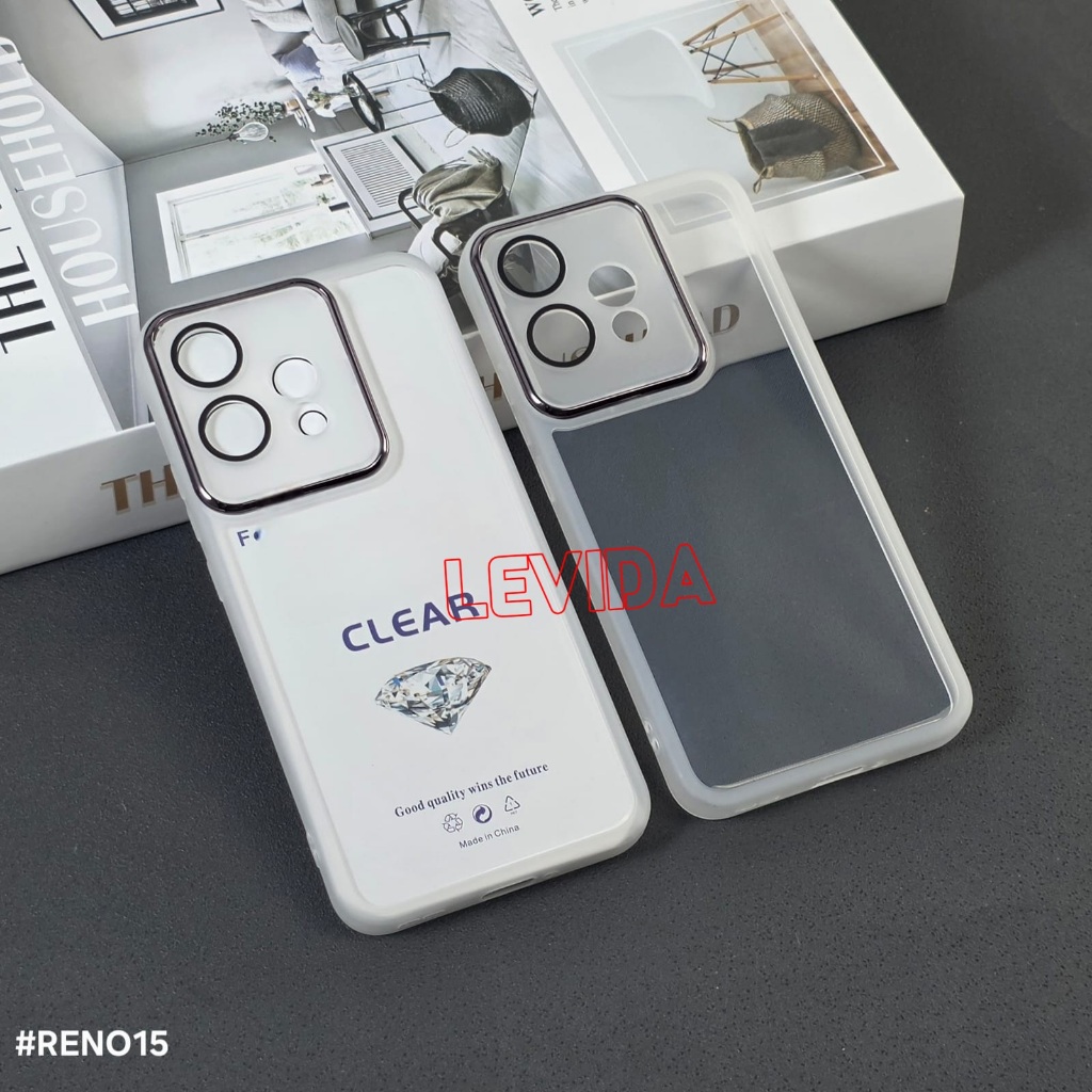 Soft Clear Lens Kamera Case Oppo Reno 15 5G Oppo Reno 15F Oppo Reno 13