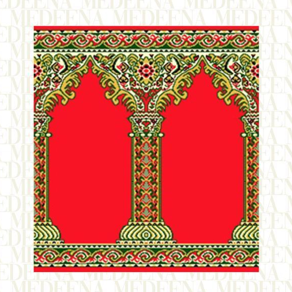 Karpet Masjid Meteran Merah / Red Medeena 003