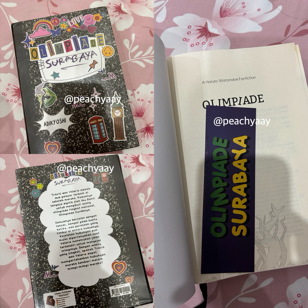 wts preloved novel olimpiade surabaya cover lama hc 100% original