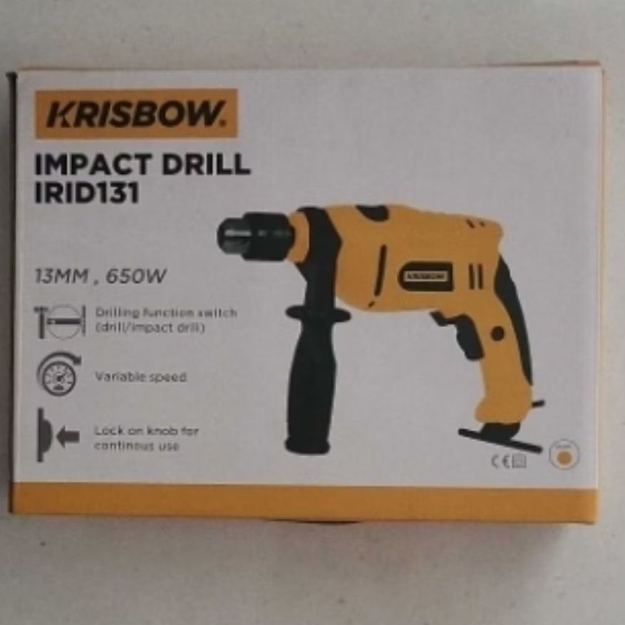 Krisbow Bor Listrik 13mm 650 Watt