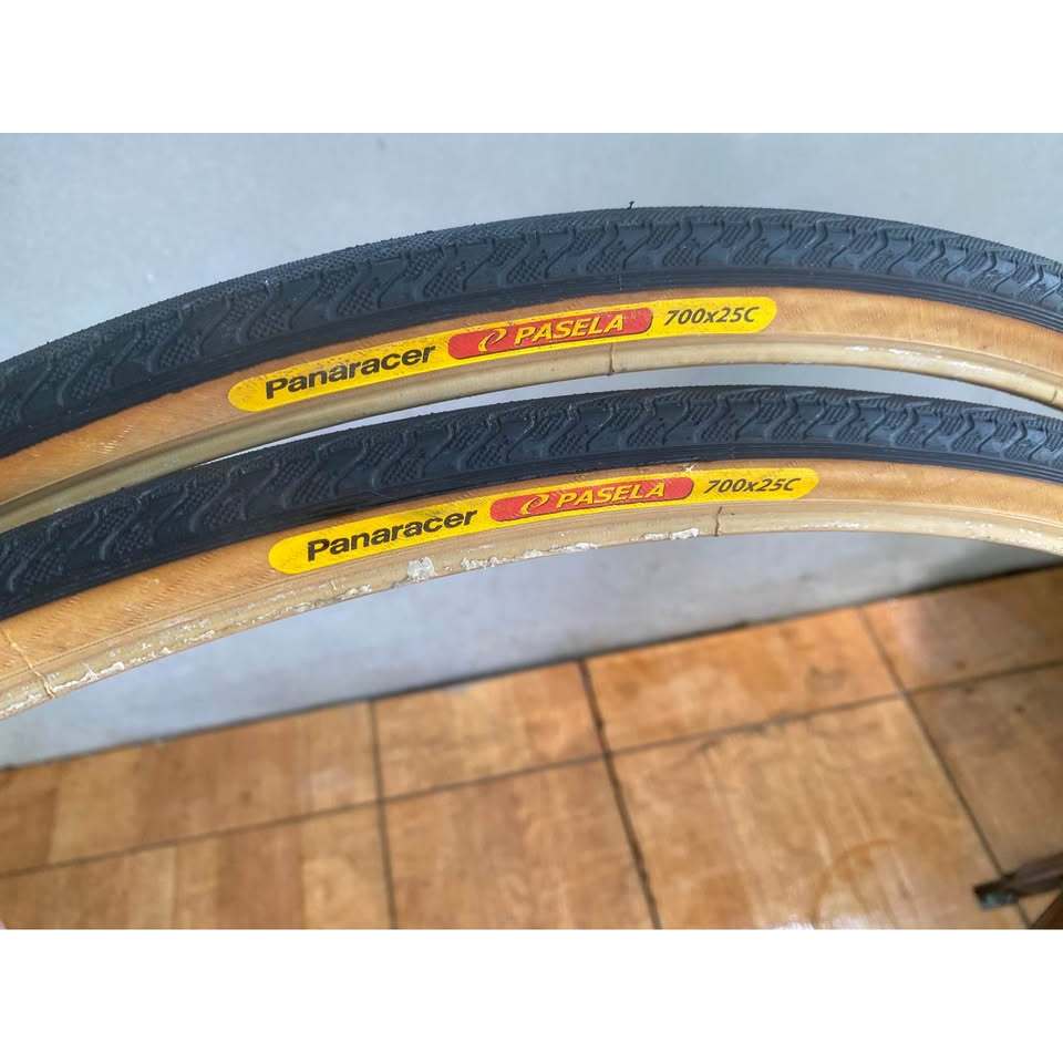 Ban luar Panaracer Pasela 700x25c gumwall sepasang