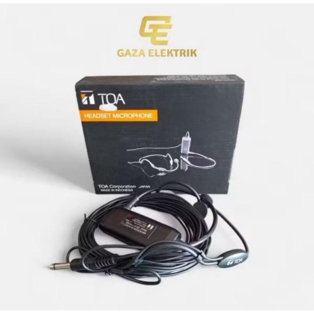 MICROPHONE TOA HEADSET MIC TOA ZM-371HS-AS