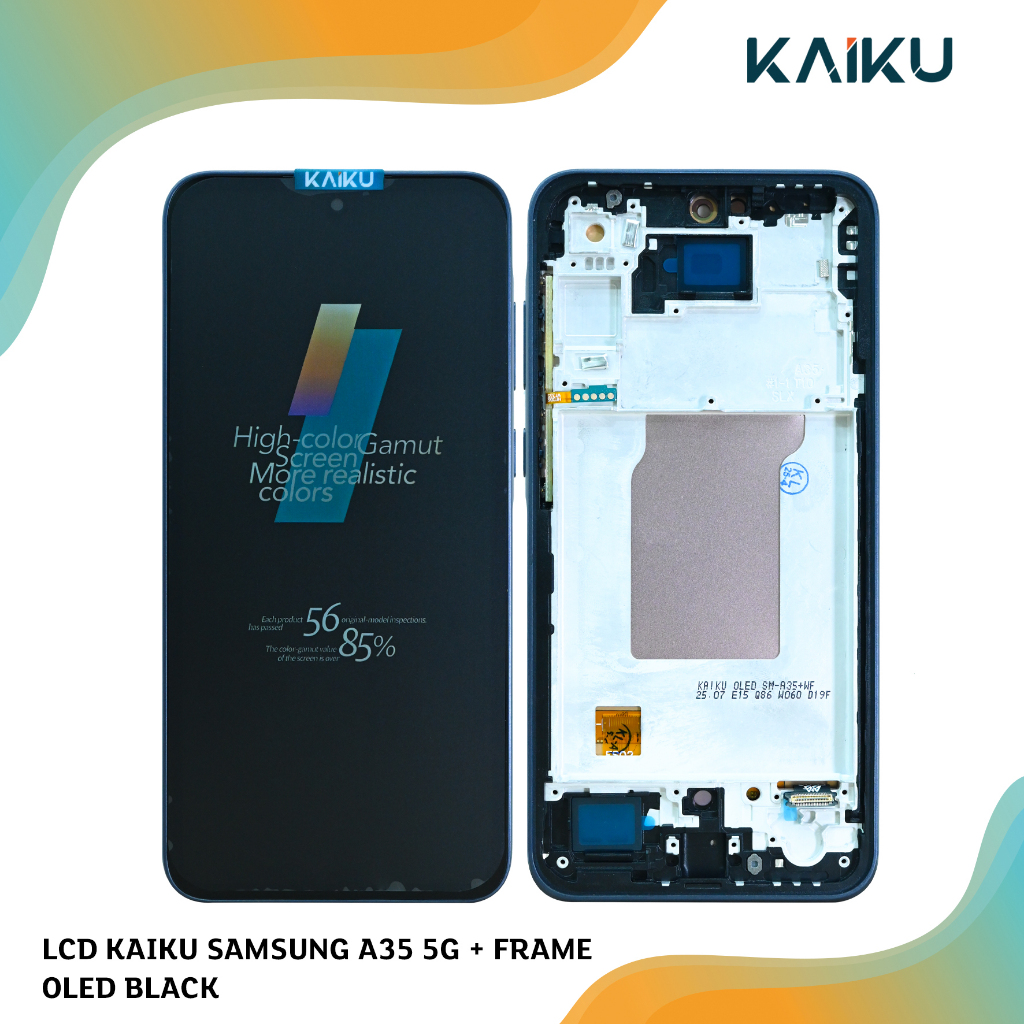 Lcd Samsung A35 Original Fullset Touchscreen Frame/LCD SAMSUNG A35 5G FRAME OLED ORI KAIKU