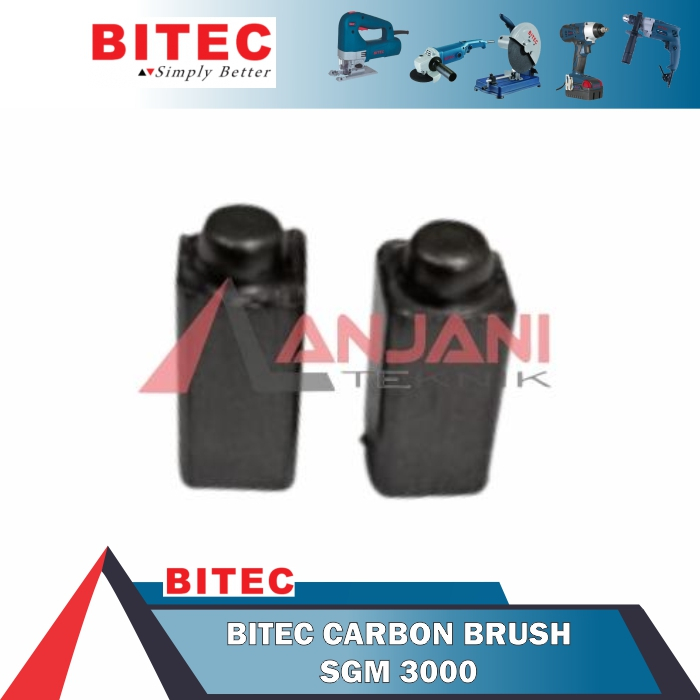 BITEC CARBON BRUSH GERINDA BOTOL BITEC SGM 3000 CARBONBRUSH SPUL ARANG