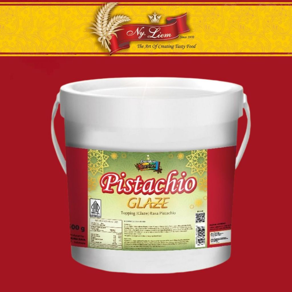 CHEFMATE Glaze Pistachio 500 gr