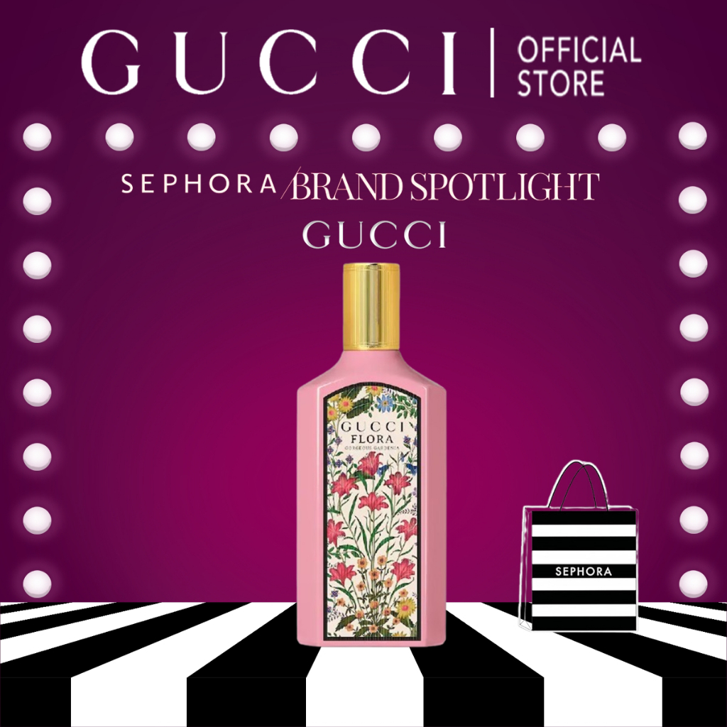 Gucci Flora Gorgeous Cardenia Pink FLOWER NEW Eau De Parfum EDP 100ML