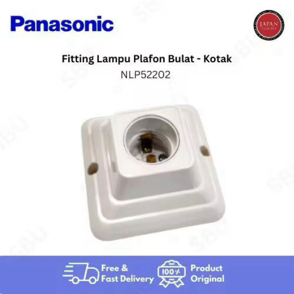 PANASONIC FITTING LAMPU PLAFON