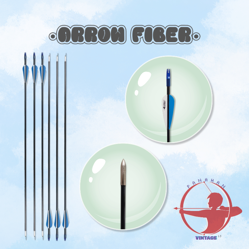 Anak Panah Fiber Arrow Fiber