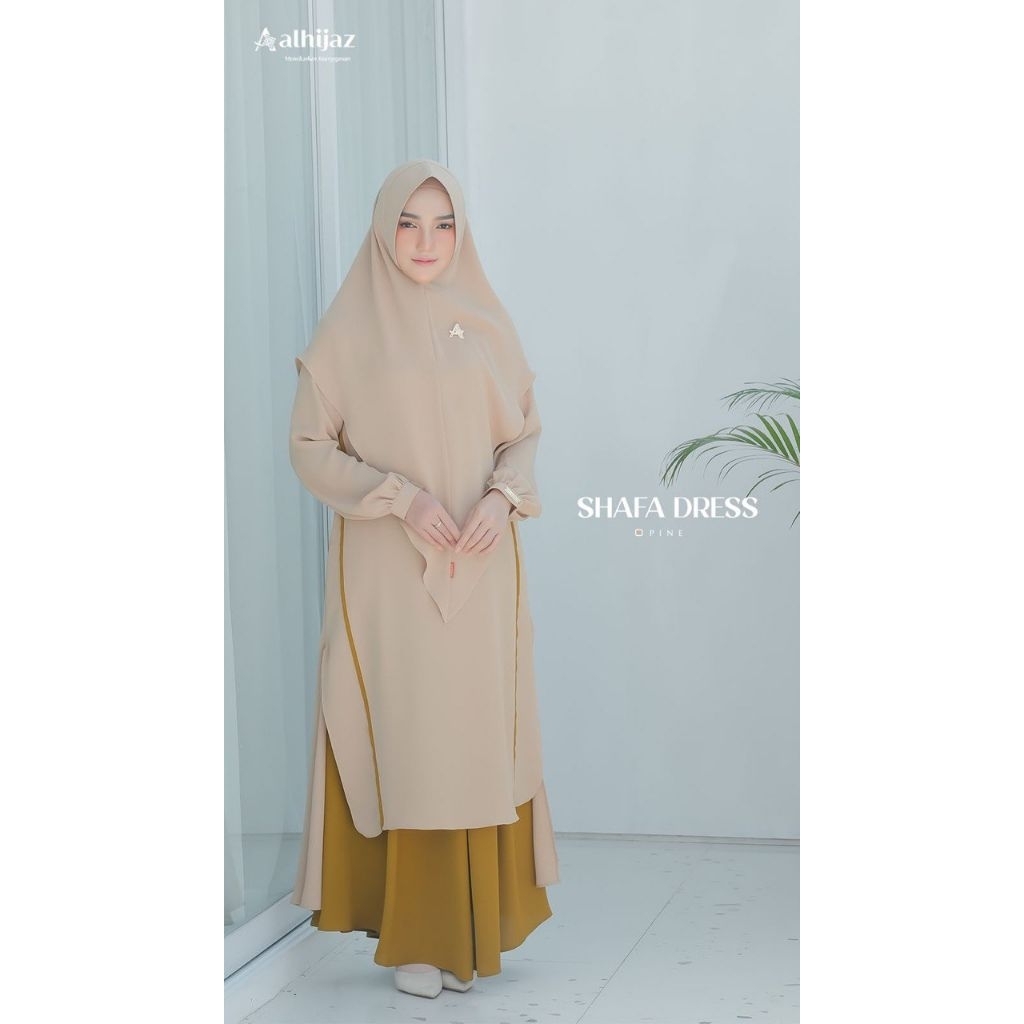 GAMIS SET KHIMAR SHAFA BY ALHIJAZ
