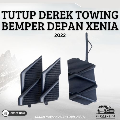 TUTUP DEREK TOWING BEMPER DEPAN XENIA 2022