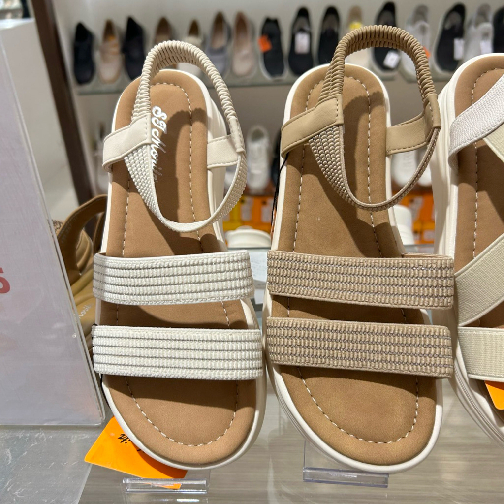 sepatu sandal wanita/sandal slingback ST.MORITZ original