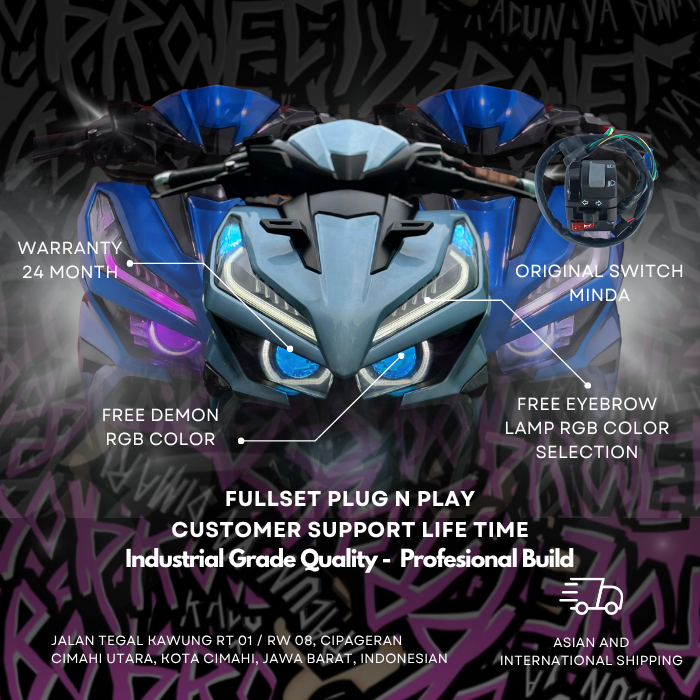 BILED FULLSET VARIO 125 - 150 LED NEW GEN 1/GEN2