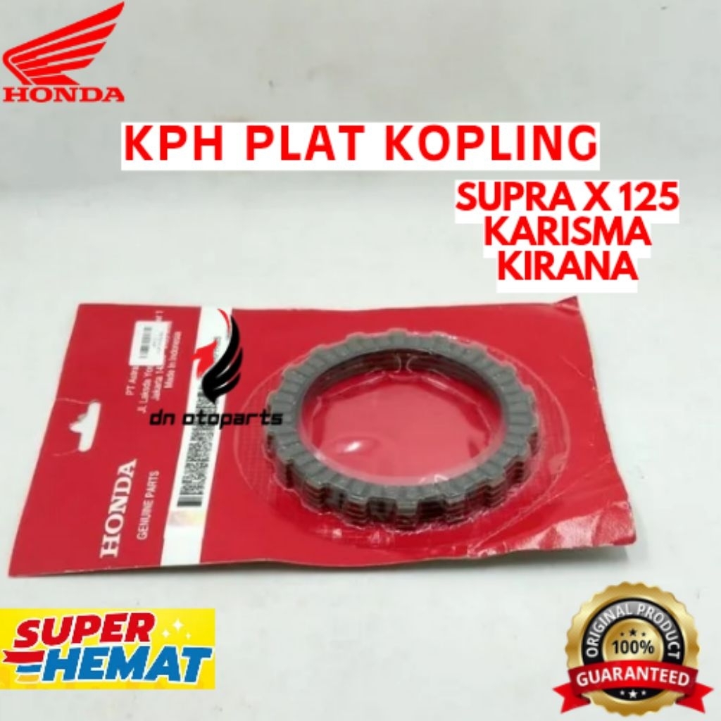 PLAT KOPLING ORIGINAL YAMAHA KODE KPH, PLAT KOPLING SUPRA X 125, PLAT KOPLING KARISMA PLAT KOPLING K