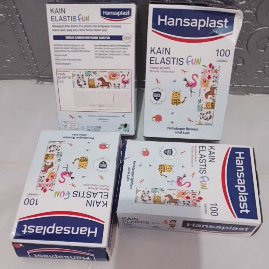 Hansaplast plester & Perban Junior Hansaplast Anak Anak gambar lucu