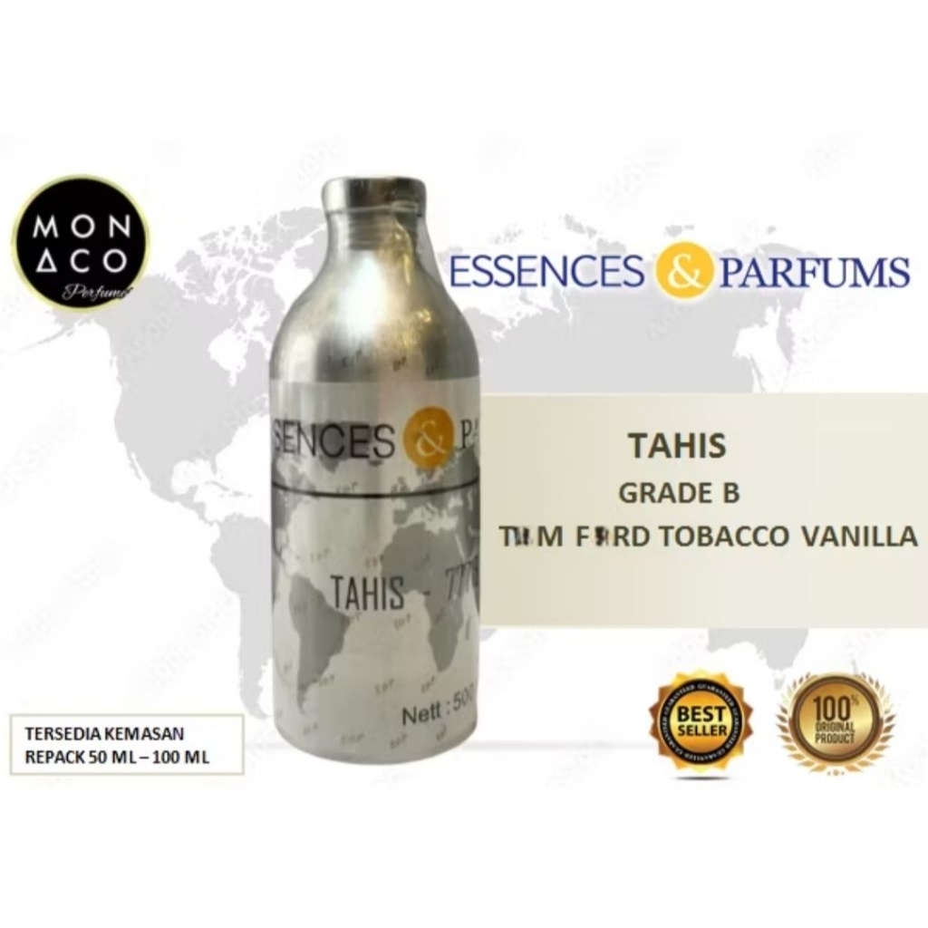 TAHIS INSPIRED T*M F*RD TOBACCO VANILA - GRADE B - BY ESSENCES & PARFUMS - ASLI 100%