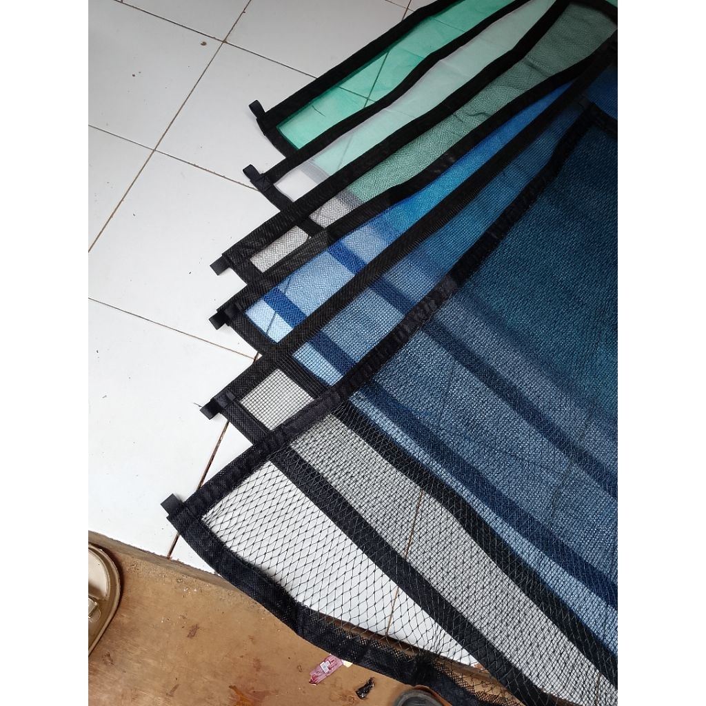 2x1 meter Jaring tutup kolam ikan koi/lele/nila/ikan hias tutup kolam ternak ikan budidaya ikan jari