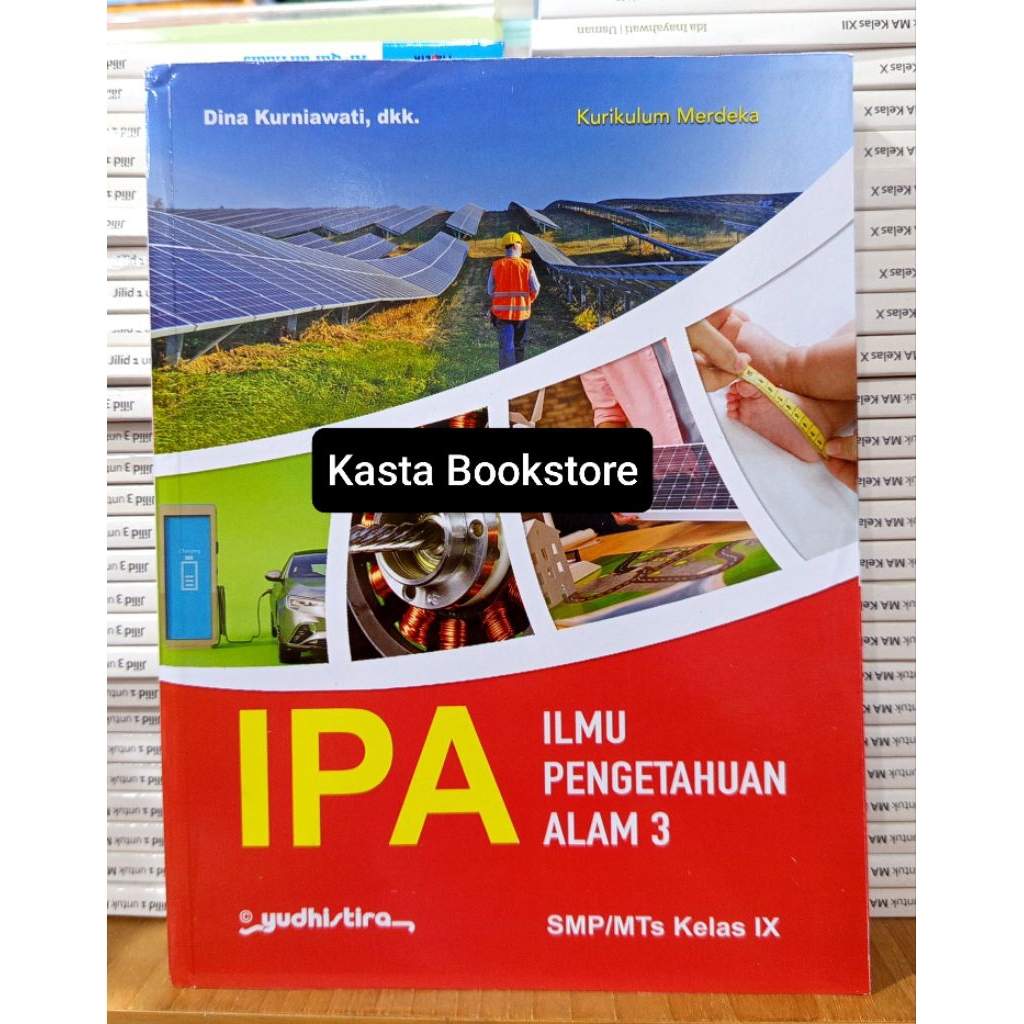 Buku IPA Kelas 9 SMP Kurikulum Merdeka Yudhistira