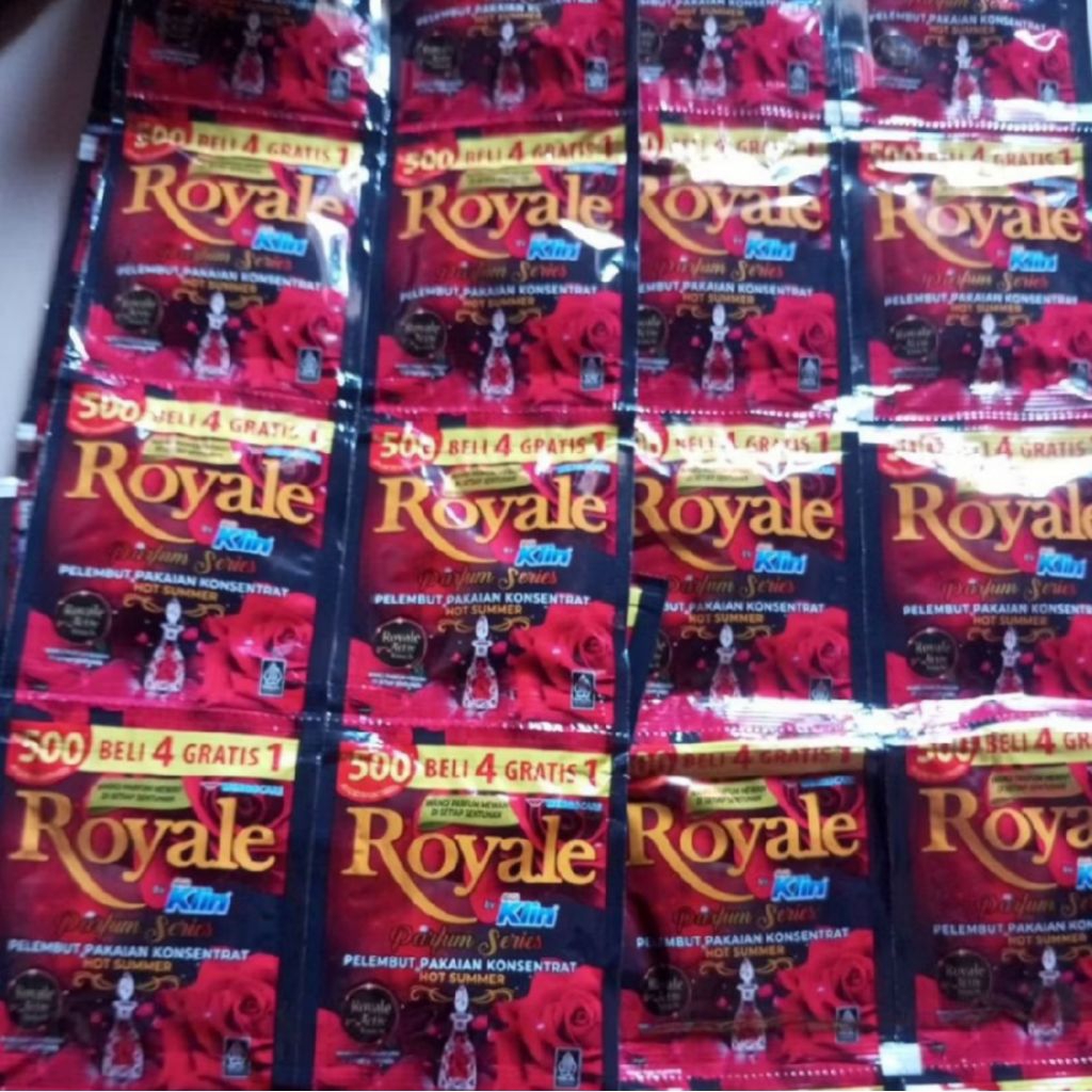 Random pewangi Royale/downi/molto 6 sachet
