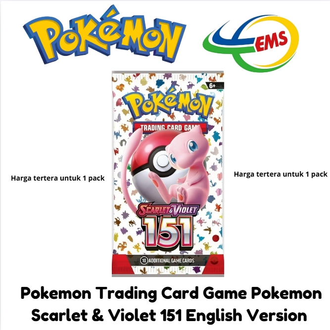 Pokemon Trading Card Game Pokemon Scarlet & Violet 151 English Version / PACK