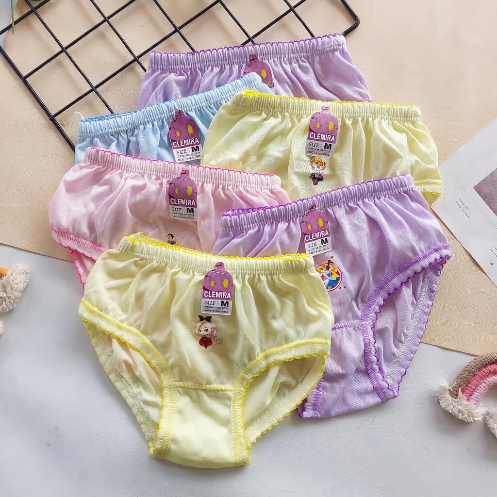 1 Lusin CD Celana Dalam Anak Perempuan Sempak Anak Cewek/ Grosir CD Anak Wanita Murah