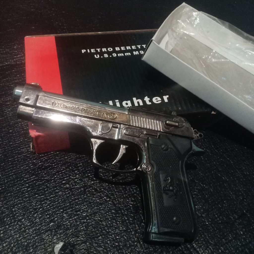 korek api bara bentuk pistol