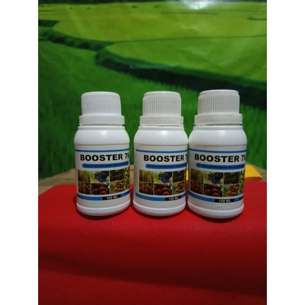 Booster 76 hormon pembungaan dan pembuahan pupuk buah ,pelebat buah tanaman