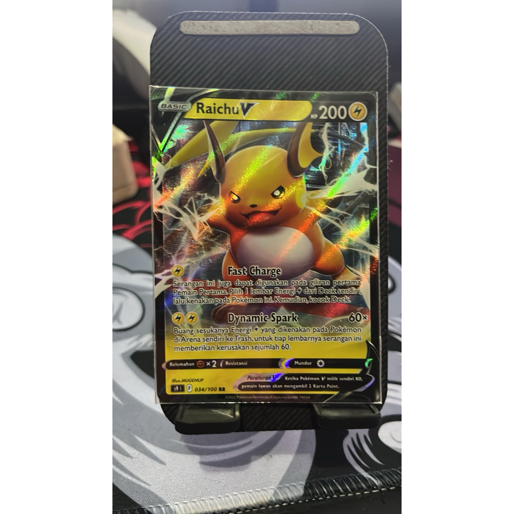 RAICHU V SVTR POKEMON TCG INDONESIA
