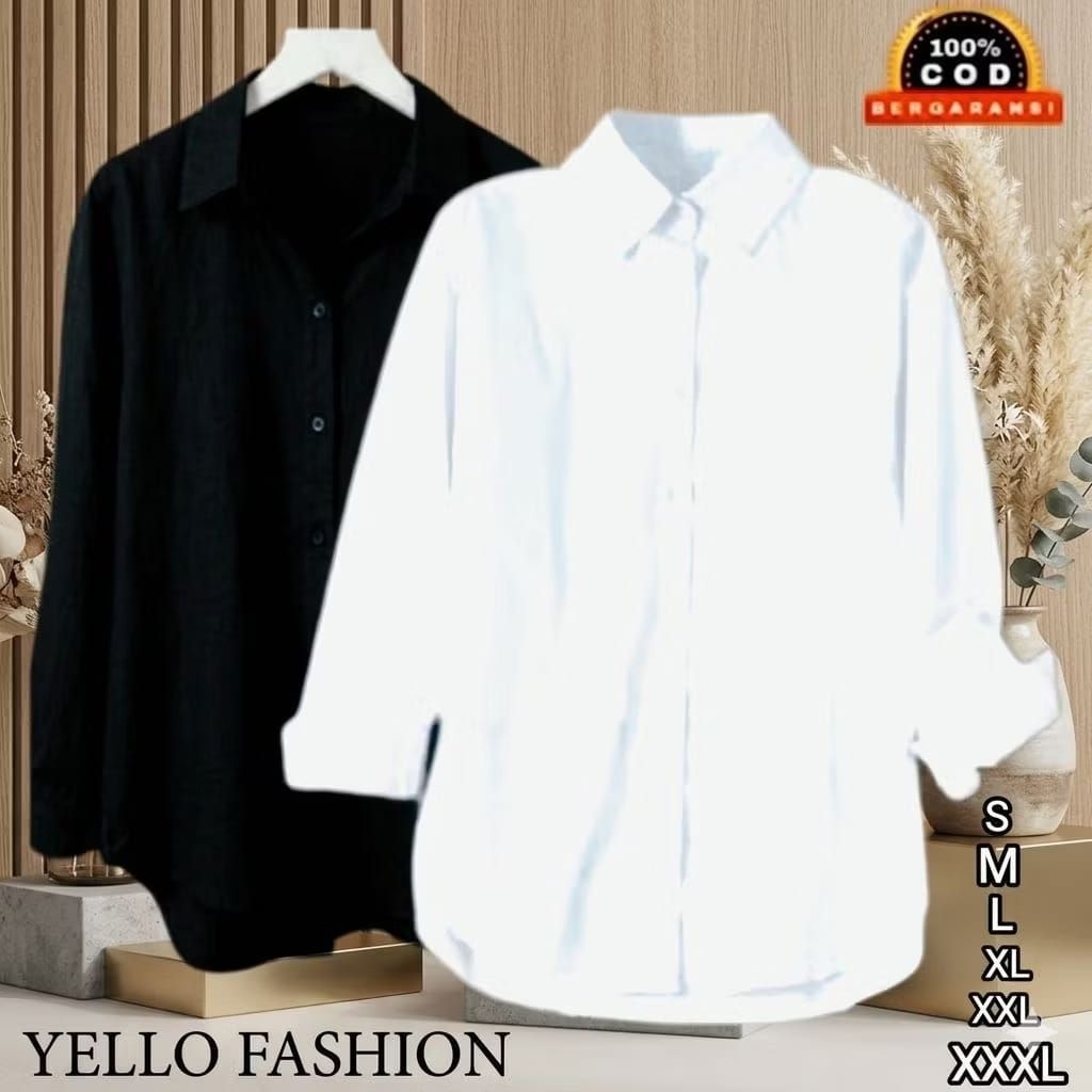 Kemeja Putih Formal Wanita |
Kemeja Formal

Wanita Katun Premium |

Baju Atasan Wanita Kerah
