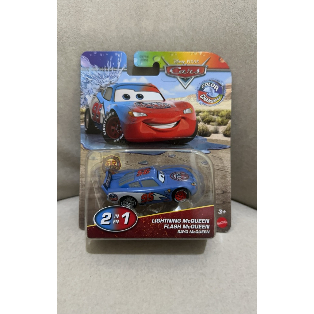 MATTEL CARS PIXAR COLOR CHANGERS LIGHTNING MCQUEEN FLASH MCQUEEN RAYO MCQUEEN