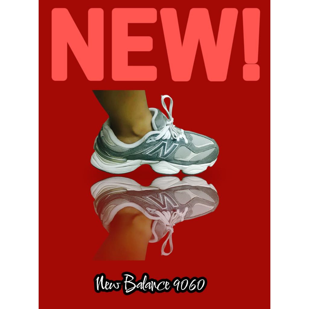 Sepatu new balance 9060 second 100% ori