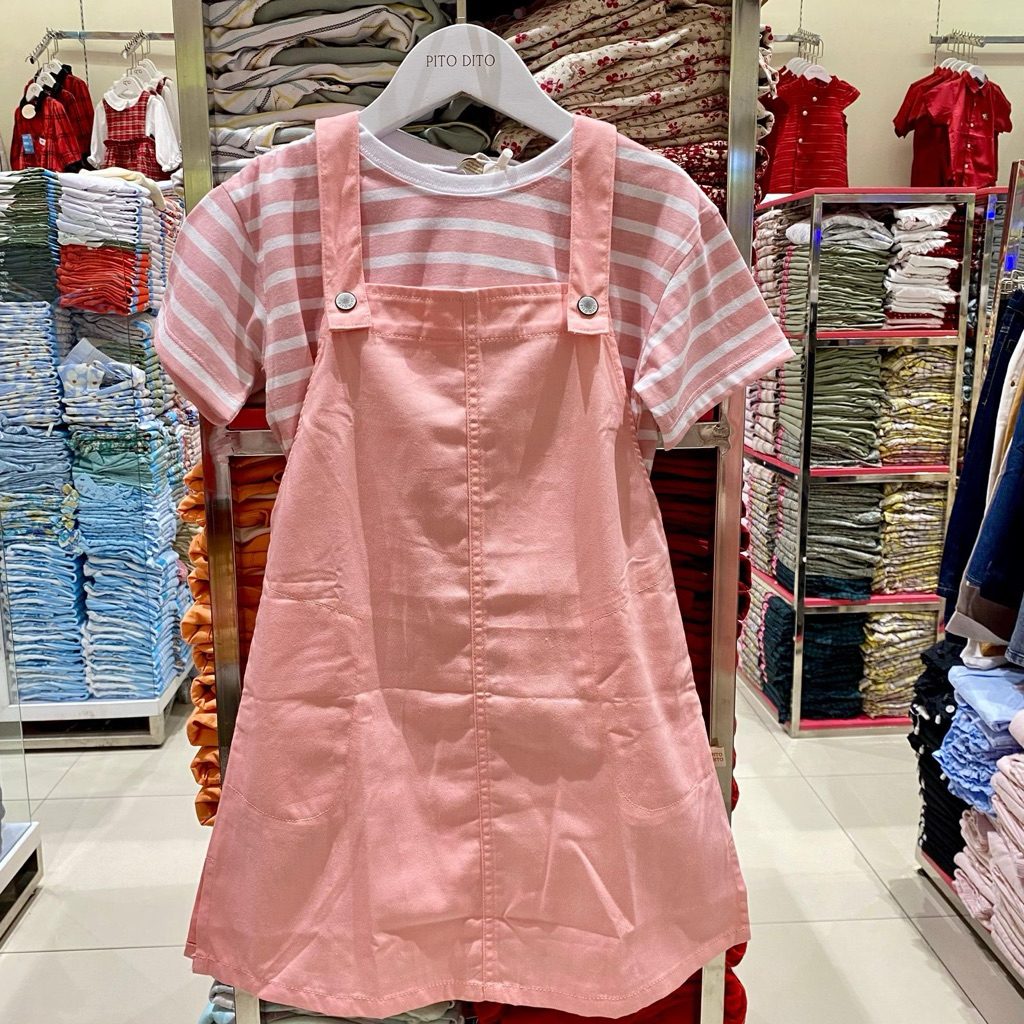 PITODITO - overall dress anak perempuan promo orignal matahari