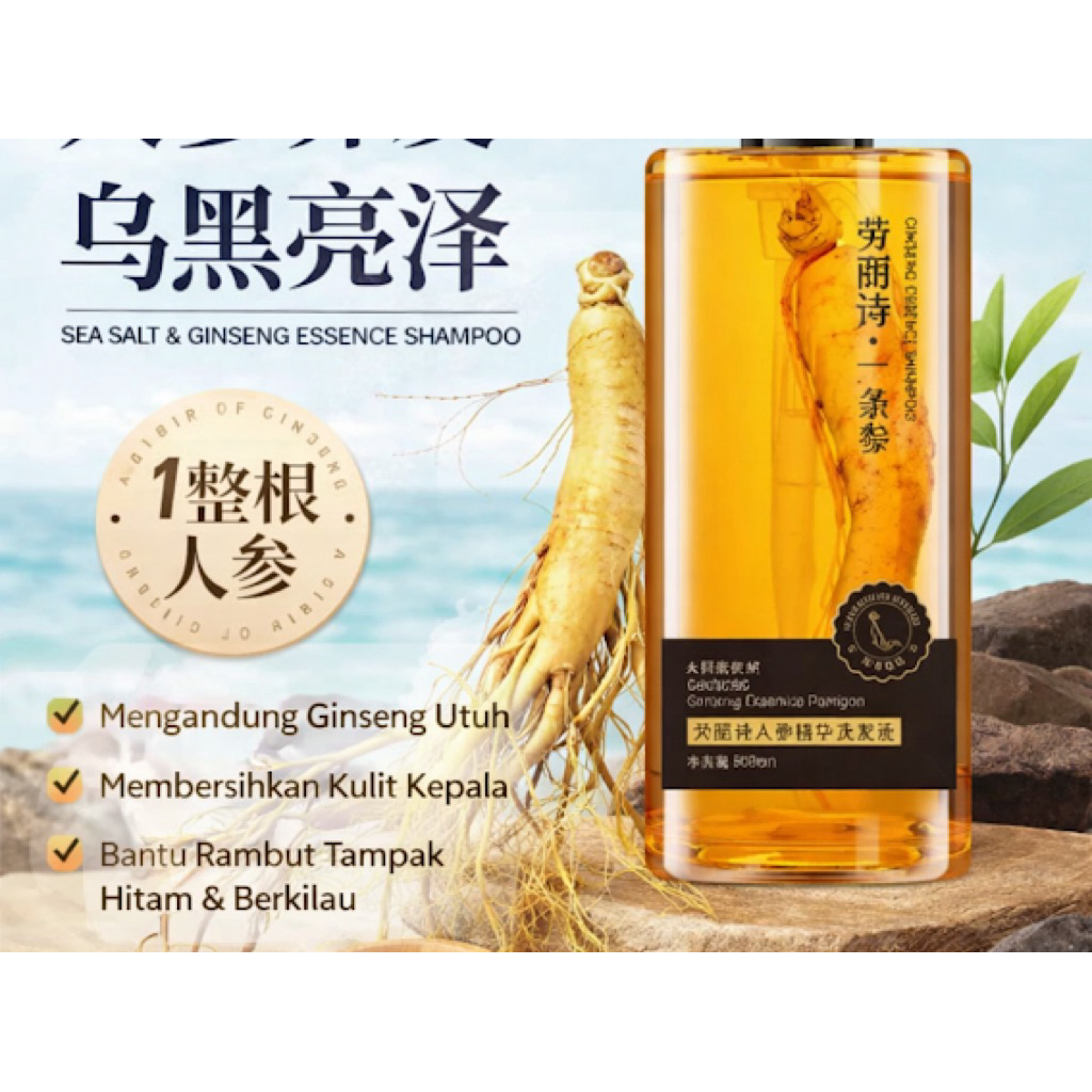 Tonik Rambut Ginseng Puisi Laoli – Hair Tonic Ginseng Nutrisi Rambut Anti Rontok & Menebalkan