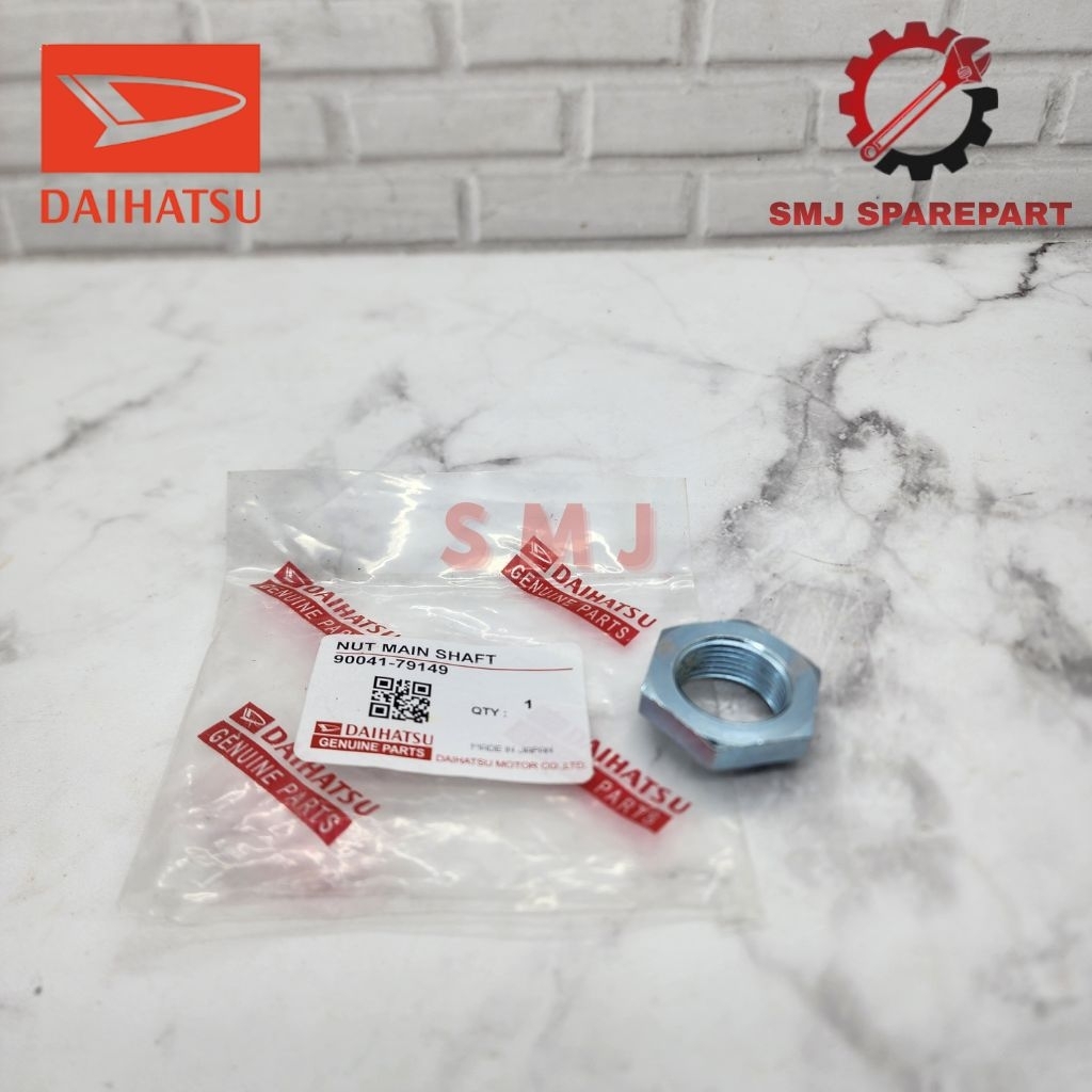 Nut Main Shaft Housing Nut Transfer Mur Transmisi Taft GT F70 Hiline Rocky 90041-79149 Original