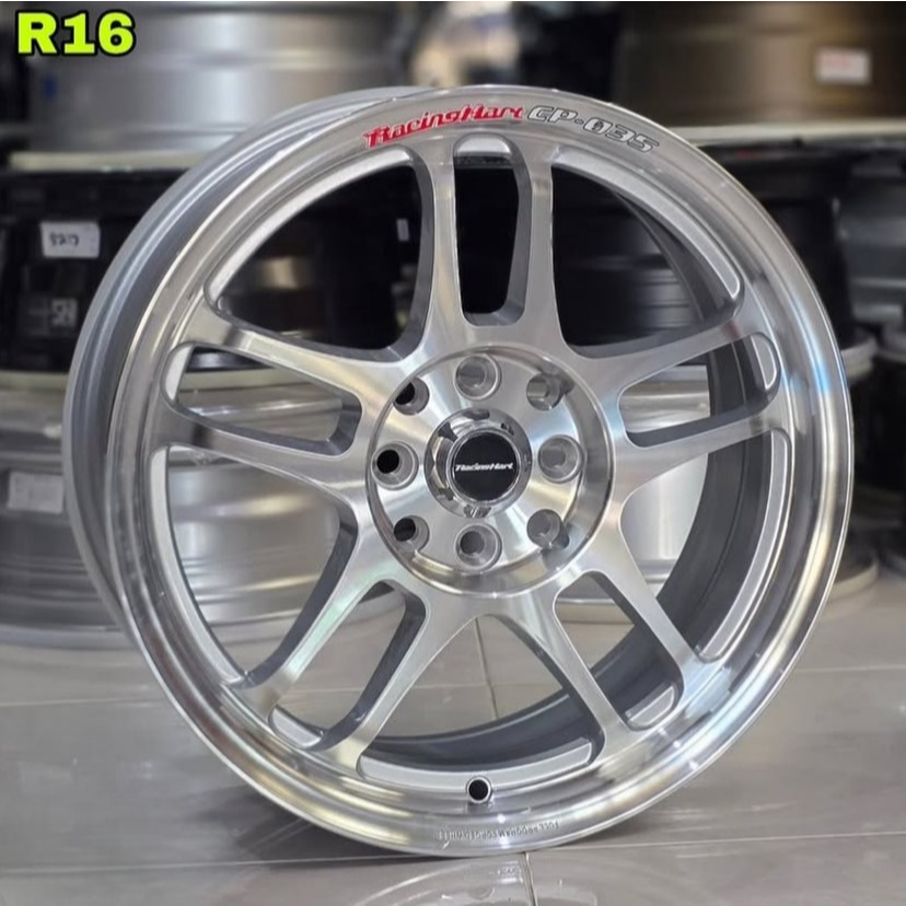 velg mobil te37 ring 16 pcd 4x100 lebar 7.5 et 40 untuk brio mobilio jazz calya sigra yaris