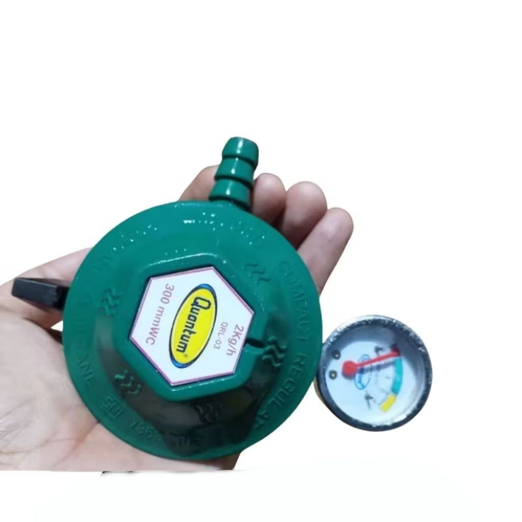 REGUTAOR QUANTUM Regulator Kompor Gas QUANTUM Regulator Tekanan Rendah Barang Original (Rekondisi)