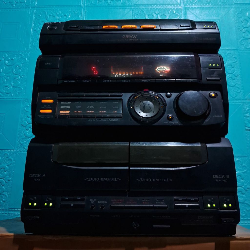 Head sony radio tape jadul G99AV