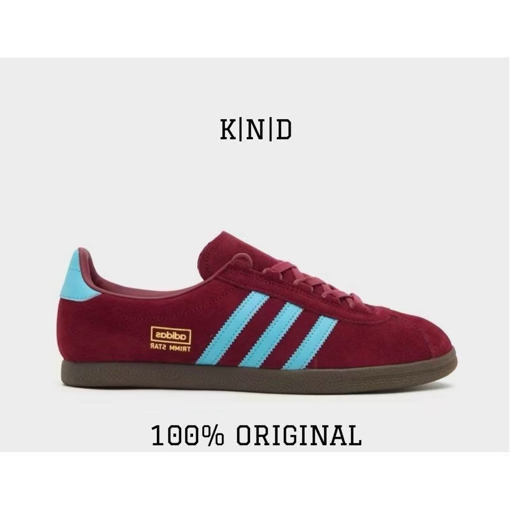 ADIDAS TRIMM STAR RED BLUE AQUA CW WEST HAM JR1091 ORIGINAL