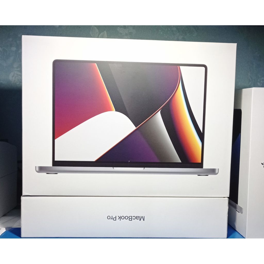 Dus/box/ kardus macbook pro 14 inch (M1 pro/max) (SG space gray) 2022 (model:A2442)