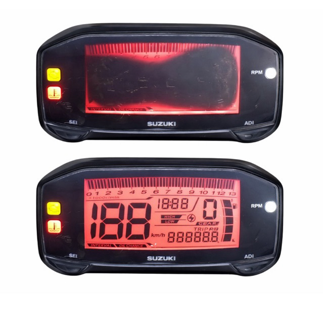 Polarizer LCD Speedometer GSX150 [ Solusi Sunburn ]