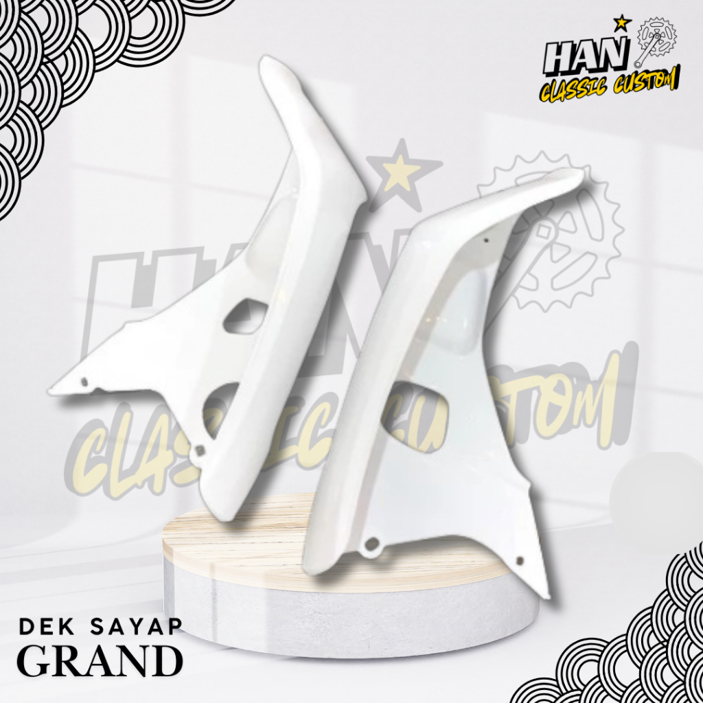 Sayap Astrea honda grand bulus astrea legenda astrea grand astrea impressa warna putih