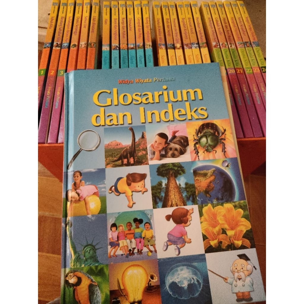 PRELOVED set buku wwp ensiklopedia anak (lengkap 24+glossarium) LIKE NEW