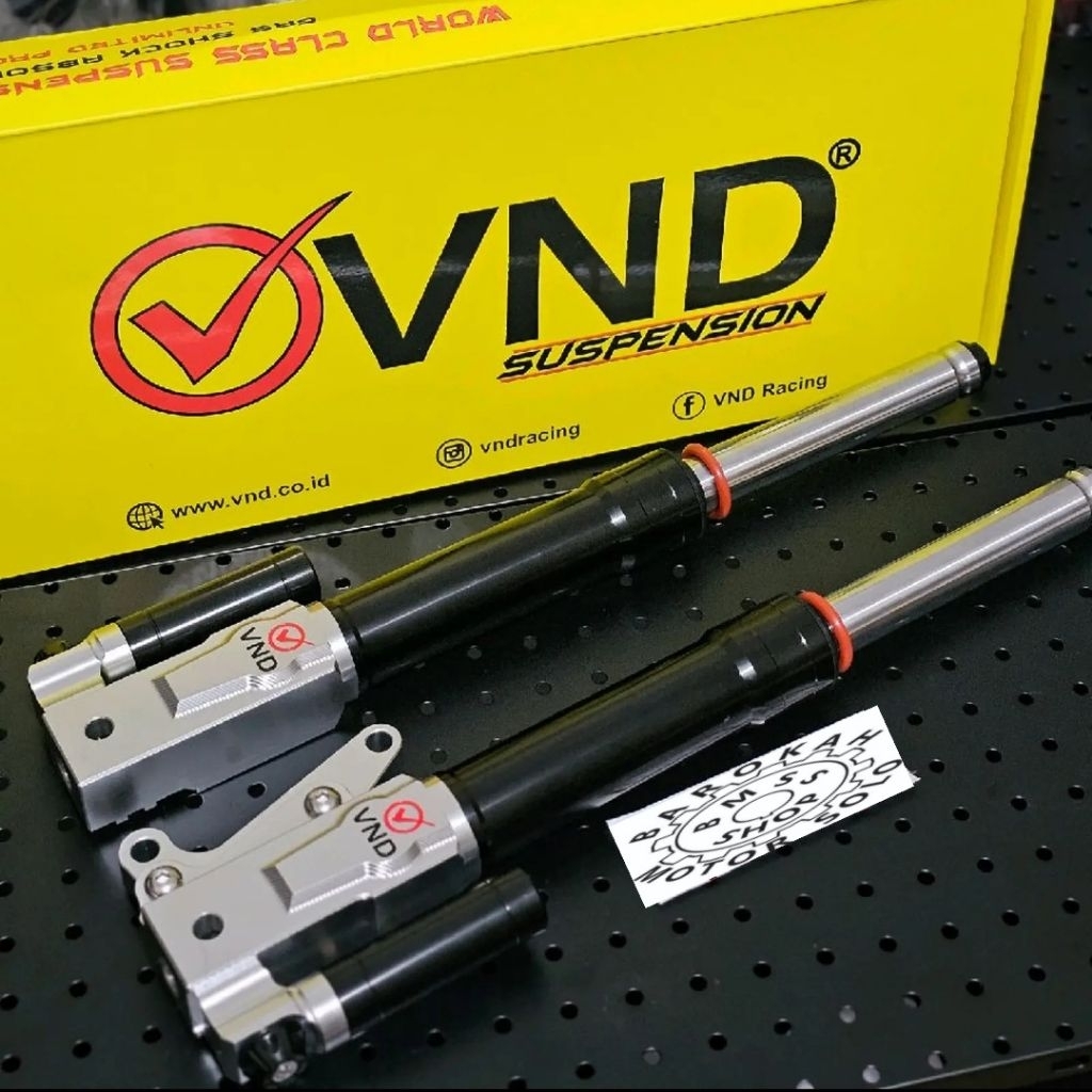 Shock Depan Vnd Ak111 B1 Mio Sporty - Mio Smile Silver Black