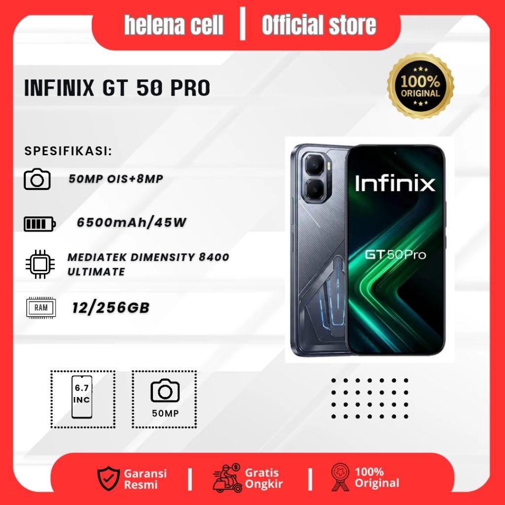Infinix GT 50 Pro Ram 12/256GB
