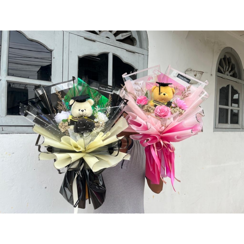 Buket Wisuda Happy Graduation Bear