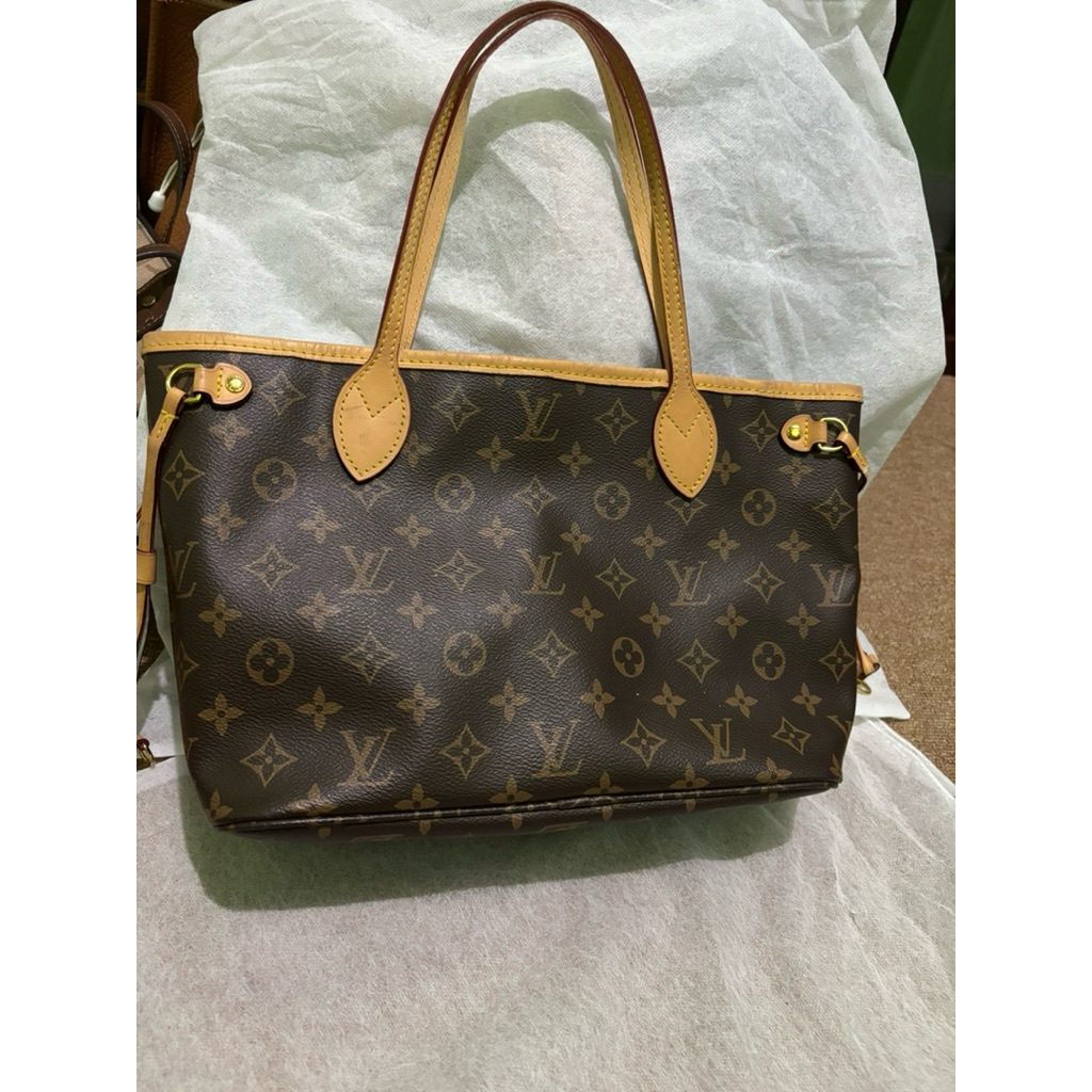 LV neverfull tote ori preloved